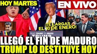 URGENTE! MADURO SE VA EL 10 DE ENERO!:REUNIÓN SECRETA CON TRUMP FIRMA SU SALIDA DEL PODER ¡SE ACABÓ