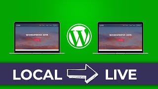 Move WordPress website from LOCAL server TO LIVE website (transfer to a new web host) - 2021