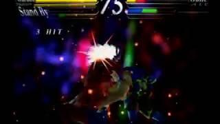 Street Fighter EX3 - (Garuda) Kyojinsenshu meteor combo with Perfect flash