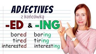 Bored czy boring? Przymiotniki z końcówką -ED i -ING