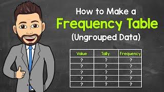 How to Make an Ungrouped Frequency Table | Math with Mr. J