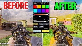 How To See Enemies Better Clear In Call Of Duty Mobile Multiplayer | Best Customize Graphics CODM