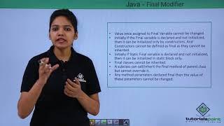 Java - Final Modifier