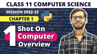 Computer Overview| Chapter 1 |Class 11 Computer Science | One Shot | Sumita Arora | Vishal Kumar