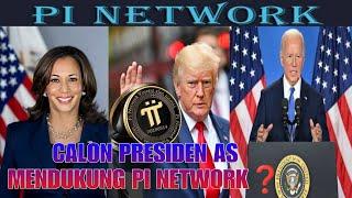 CALON PRESIDEN AS MENDUKUNG PI NETWORK. informasi pi network hari ini #pinetwork #picoin #bitcoin