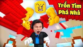 [ROBLOX] JAYGRAY THỬ THÁCH TRỐN TÌM PHÁ NHÀ SIÊU HÀIVUA NOOB TẬP GYM PHÁ NHÀ BẰNG NẮM ĐẤM SAITAMA