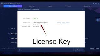 Advance Systemcare 12 pro serial key 2018 !! Free Download !