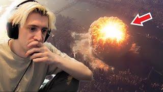 xQc Reacts to The True Scale Of Modern Nuclear Weapons