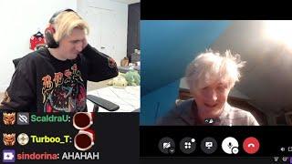 xQc Loses It After Viewer With Terrible Mic Joins Discord