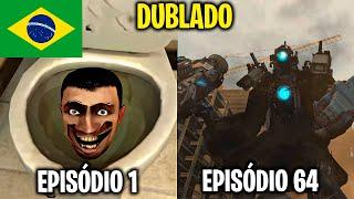 SKIBIDI TOILET 1-64 DUBLADO @DaFuqBoom  (TODOS OS EPISÓDIOS)