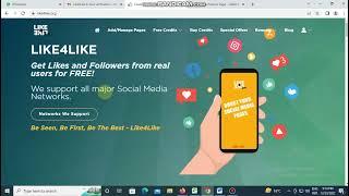 How to increase Unlimited Tiktok Followers in 2022 using like4like.org web