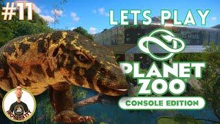 ADDING NILE MONITORS AND FINALISING THE REPTILE HOUSE - Planet Zoo Console Sandbox Zoo