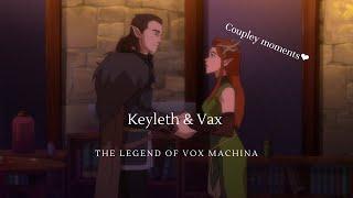 KEYLETH & VAX COUPLEY MOMENTS IN UNDER 5 MINUTES - The Legend Of Vox Machina