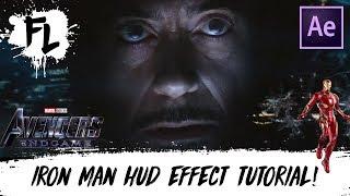 Iron Man HUD After Effects Tutorial! | Film Learnin