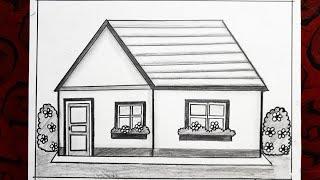 How to Draw a House  | House Drawing | Drawing House | Drawing Pictures | Drawing Banane Wala