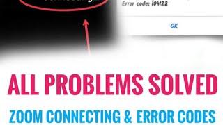 How to fix Zoom all error codes and connecting issues permanently|Nikhil Official|