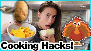 Testing Thanksgiving Cooking Hacks!