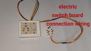 How to Make Electric Extension Board  one Socket Switch