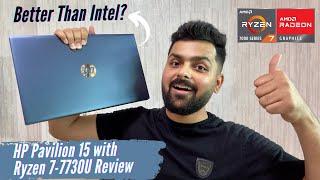 HP Pavilion 15 Ryzen 7 7730U Unboxing & Review - Metal Body, B&O Speakers & More!