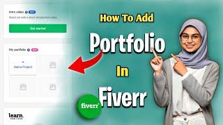 How to add portfolio in fiverr | add  portfolio on fiverr in 2024