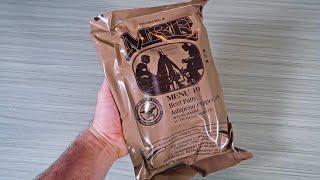 Tasting US Military MRE Menu #19 (Meal Ready to Eat)