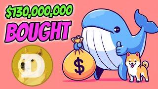 Dogecoin Whales Bought $130,000,000!!