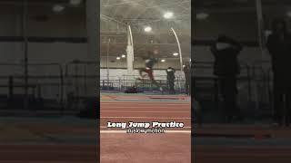 Long Jump Practice (in slow motion) #shorts #LongJump | Olivia Henry Two