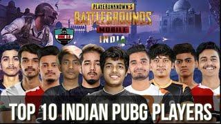 Top 10 Battlegrounds Mobile India Players | PUBG Mobile India Players 2021