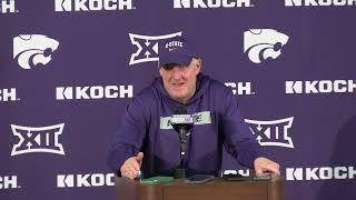 Kansas State Head Coach Chris Klieman Postgame Press Conference vs Arizona State