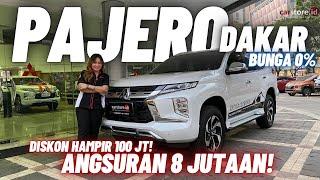 Serius Nih Diskon Hampir 100 Juta⁉️Review Mitsubishi Pajero Sport 2.4 Dakar 4x2 Diesel Terbaru 2024