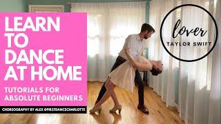 LOVER - TAYLOR SWIFT | BEGINNER WEDDING FIRST DANCE CHOREOGRAPHY TUTORIAL | ONLINE DANCE LESSONS