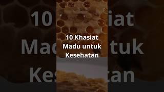 10 Khasiat Madu untuk Kesehatan