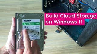 Step by step build a private cloud on Win11