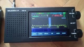 Malachite DSP V5 vs Modified Xhdata D-808