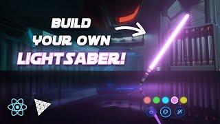 Build Your Own 3D Lightsaber Configurator! // React Three Fiber Tutorial