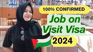 MUST WATCH!! 100% Confirmed job on visit visa in UAE Dubai2024 #jobsindubai #visa #jobs