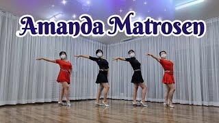 Amanda Matrosen Line Dance (High Beginner)/Choreo: Yulia P M & Roy R Dayoh (INA)