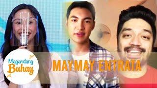 Maymay receives a message from Nyoy, Ac and Darren | Magandang buhay