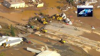 North Carolina Helene damage Sky 4 video: Biltmore Village