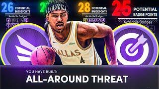 BEST ALL-AROUND THREAT BUILD in NBA 2K21 | 70+ BADGE UPGRADES | RARE DEMIGOD BUILD | NEXT-GEN