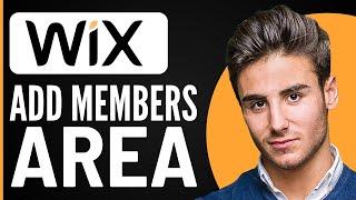 How to Add Members Area in Wix | Wix Membership Login Page Tutorial