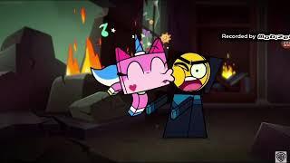 Unikitty Kisses Me