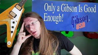 Why does Gibson do this? (58 Flying V)