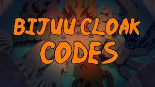 10 Bijuu Drip Cloak Codes | Shindo Life