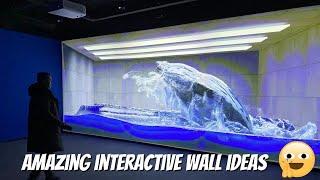 Interactive Wall Display: Art Projection Mapping & AR Hologram Projector For Museum Or Exhibition