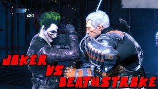 Batman Arkham Origins Joker VS Deathstroke Mod