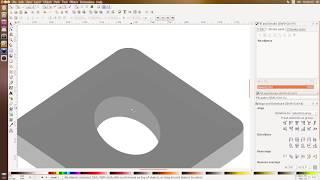 Inkscape 3D Objects - Rounded Rectangle