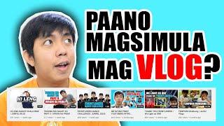How to start Vlogging for beginners? "Paano mag simula mag VLOG?"