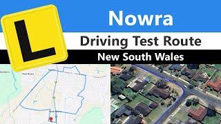 Nowra Driving Test Route, NSW – Map Overview & App