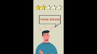 Dikasi Bintang Buruk Sama Customer - Ulasannya Aneh (?)